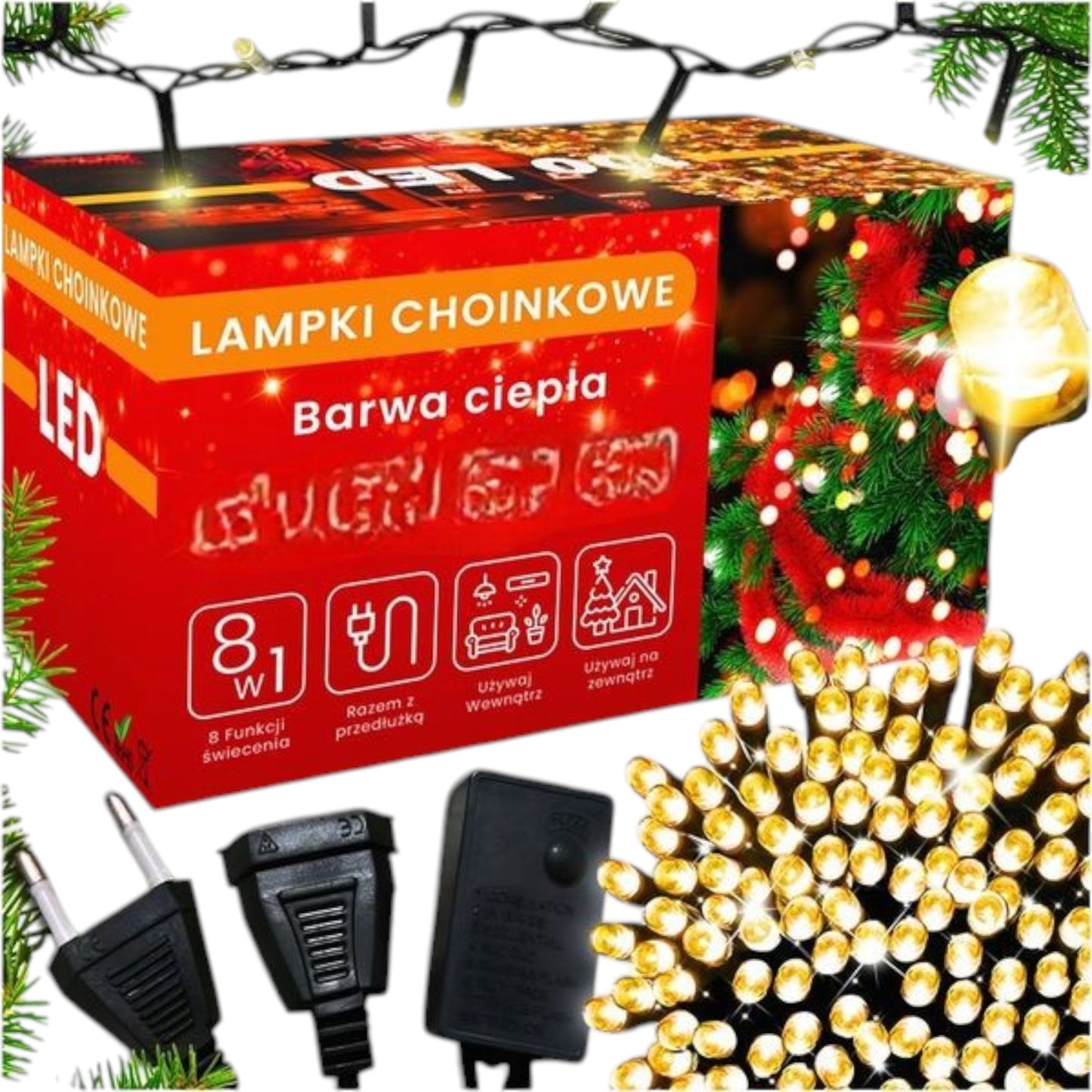 Lampki choinkowe LED