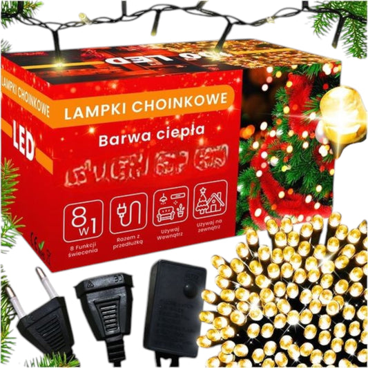 Lampki choinkowe LED